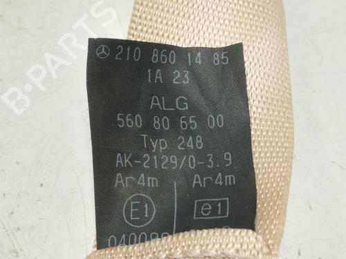 Rear center seatbelt MERCEDES-BENZ E-CLASS (W210) E 280 (210.063) | BP24627971I27 