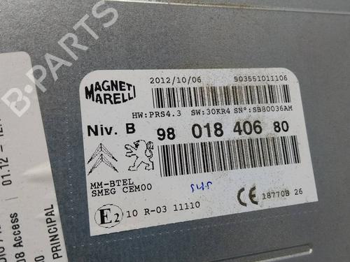 Radio PEUGEOT 208 I (CA_, CC_) 1.4 HDi | BP17397891E6 