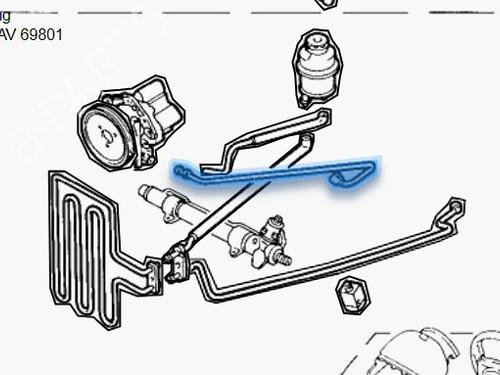 Pipe BMW 5 (E39) 525 d | BP24980159M125 