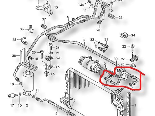AC pipe SEAT CORDOBA (6K2) | BP35973525M126 - Image 2