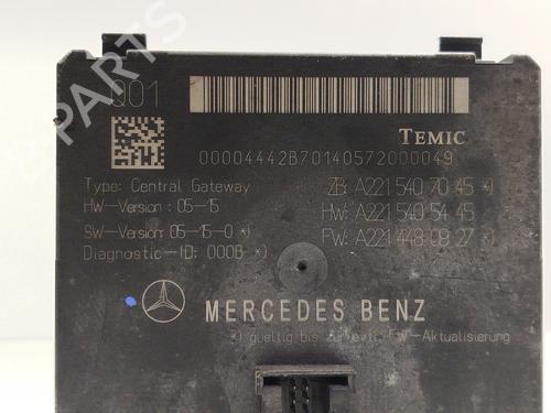 Electronic module MERCEDES-BENZ S-CLASS (W221, V221) S 350 (221.056, 221.156) | BP29062521M83 