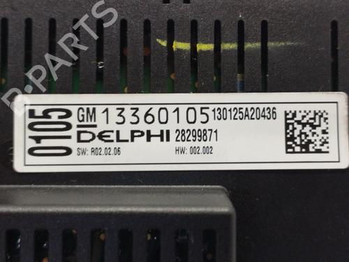 Commande Chauffage OPEL ASTRA J Sports Tourer (P10)  | BP17423621I5