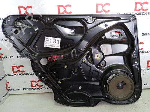Used Rear left window mechanism VW PASSAT B6 (3C2) 2.0 TDI (140 hp) 17410267