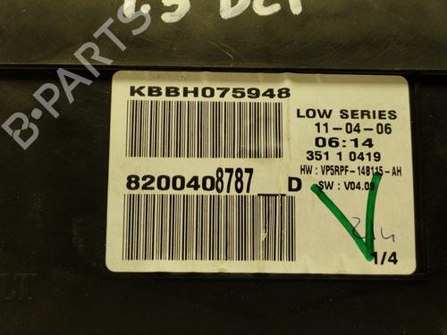 Instrument cluster RENAULT MEGANE II (BM0/1_, CM0/1_) 1.5 dCi (BM02, BM13, BM2A, CM02, CM13) | BP17412893C47 