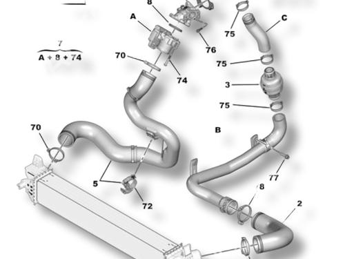 Pipe PEUGEOT BOXER Van 2.0 BlueHDi 130 | BP39684068M125 - Image 2