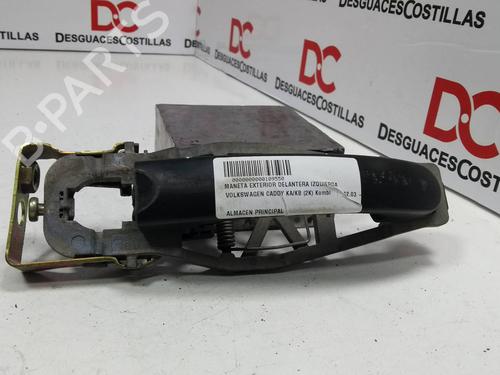 Front left exterior door handle VW CADDY III MPV (2KB, 2KJ, 2CB, 2CJ) 2.0 SDI BP17397834C128