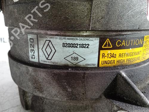 AC compressor RENAULT LAGUNA II (BG0/1_) 1.9 dCi (BG08, BG0G) | BP17415780M34 