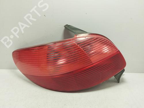 Used Left taillight PEUGEOT 206 Hatchback (2A/C) 1.9 D (69 hp) 21143563