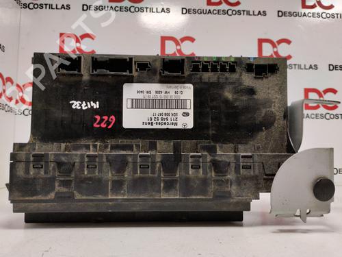 Fuse box MERCEDES-BENZ E-CLASS (W211) E 320 CDI 4-matic (211.089) 2115455201 |