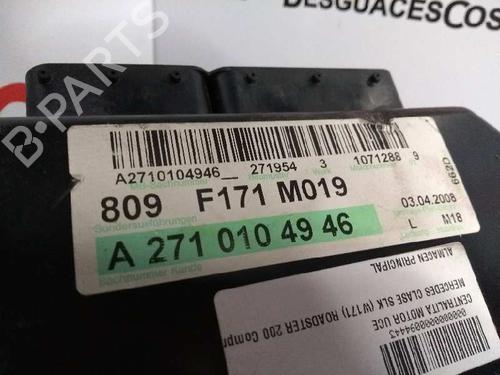 Engine control unit (ECU) MERCEDES-BENZ SLK (R171) 200 Kompressor (171.445) | BP17427493M57 