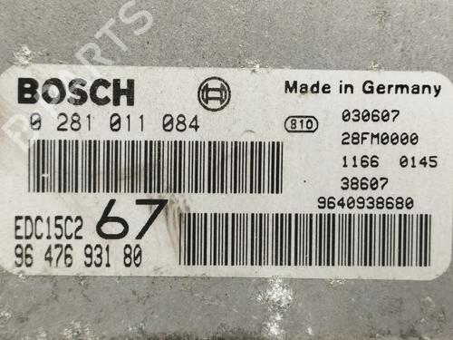 Engine control unit (ECU) CITROËN XSARA PICASSO (N68) 2.0 HDi | BP23067223M57 