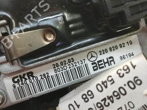 Heater blower motor MERCEDES-BENZ M-CLASS (W163) ML 270 CDI (163.113) | BP20978528M62 