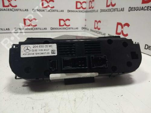 Climate control MERCEDES-BENZ C-CLASS (W204) C 200 CDI (204.007, 204.006) | BP17396162I5 