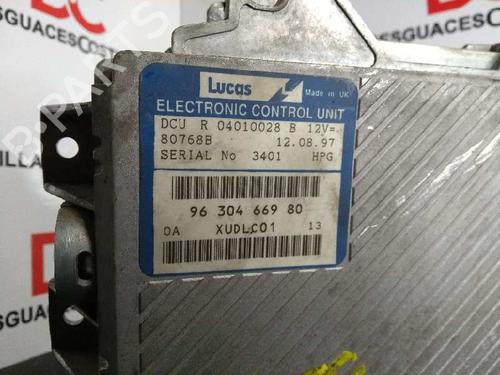 Engine control unit (ECU) PEUGEOT 406 (8B) 2.1 TD 12V | BP17427513M57 
