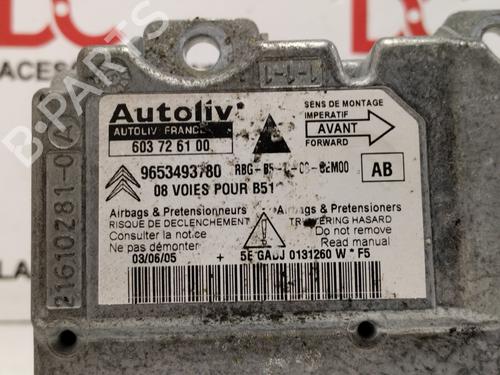 ECU airbags CITROËN C4 I (LC_)  | BP17417182M53 
