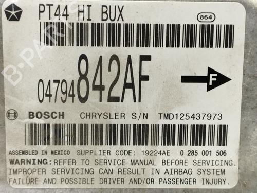 Airbag module CHRYSLER PT CRUISER (PT_) 2.2 CRD | BP21117932M53 