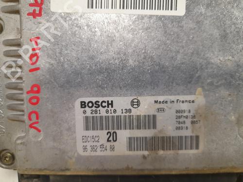 Engine control unit (ECU) CITROËN BERLINGO / BERLINGO FIRST Box Body/MPV (M_) 2.0 HDI 90 4WD (MBRHY, MCRHY) | BP17405721M57 