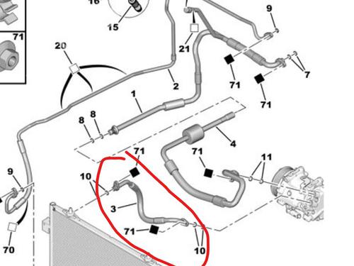 ac-pipe-peugeot-407-6d_-2004-2005-2006-2007-2008-2009-2010-2011-33715027 main image