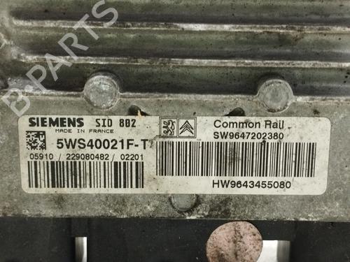 Engine control unit (ECU) CITROËN C3 I (FC_, FN_) 1.4 HDi | BP29908066M57