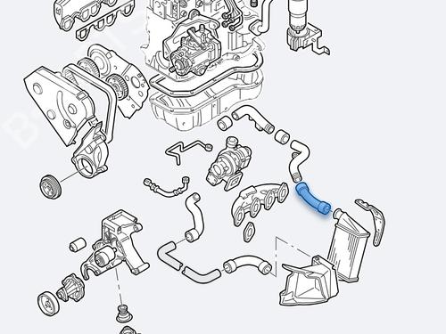Pipe AUDI A4 B5 (8D2) 1.9 TDI | BP31799008M125