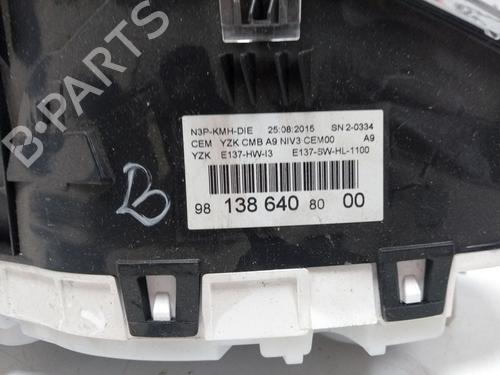 Instrument cluster PEUGEOT 2008 I (CU_) | BP17402425C47