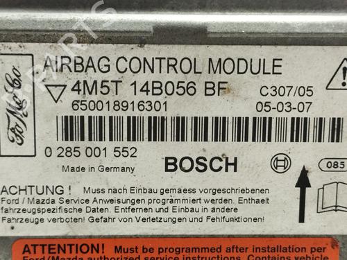 Kollisjonspute styreenhet FORD FOCUS II (DA_, HCP, DP) 1.6 TDCi | BP25047222M53 