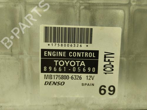 Engine control unit (ECU) TOYOTA AVENSIS (_T25_) 2.0 D-4D (ADT250_, ADT250R) | BP17412461M57 