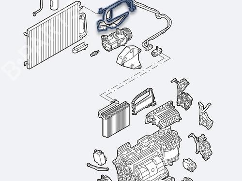AC-rør OPEL VECTRA C (Z02) [2002-2009]  30568706