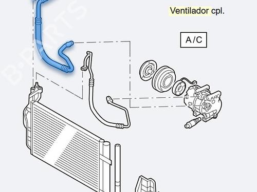 AC pipe HYUNDAI i30 Estate (PDE)  | BP24342600M126 