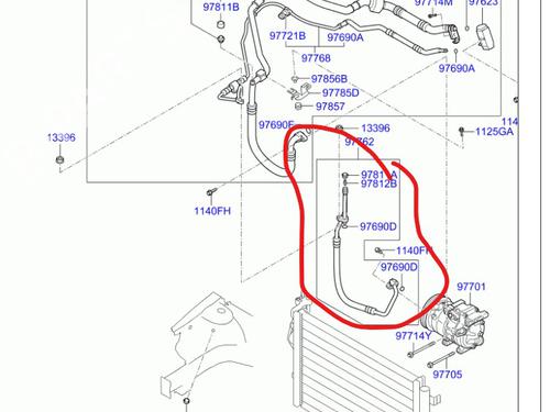 Used Pipe KIA CEE'D SW (ED) 1.6 CRDi 90 (90 hp) 31370991