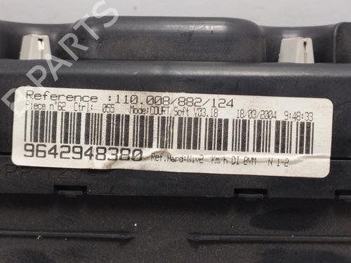 Instrument cluster PEUGEOT 406 (8B) 2.0 HDI 90 | BP17426583C47 