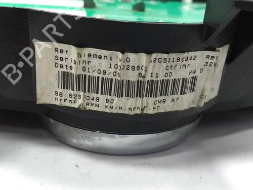 Instrument cluster PEUGEOT 207 (WA_, WC_) 1.6 HDi | BP17398407C47 