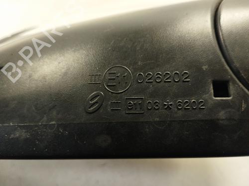 Right mirror NISSAN QASHQAI / QASHQAI +2 I (J10, NJ10, JJ10E)  | BP24356354C27 