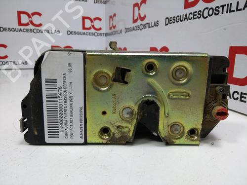 Rear right lock PEUGEOT 307 (3A/C)  | BP17400614C99 
