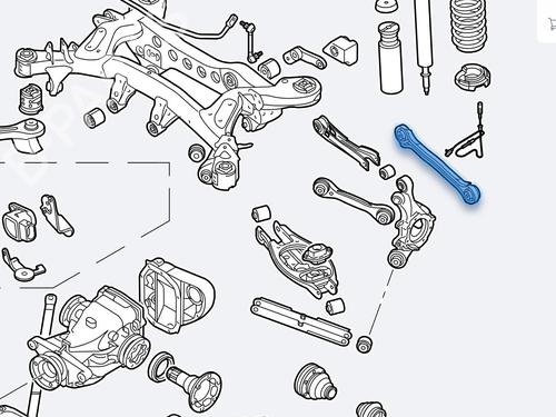 Left rear suspension arm BMW X1 (E84) sDrive 18 d | BP23561030M14 