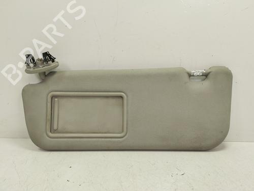 Used Left sun visor TOYOTA AVENSIS Saloon (_T27_) 2.0 D-4D (ADT270_, ADT270R) (124 hp) 29058599