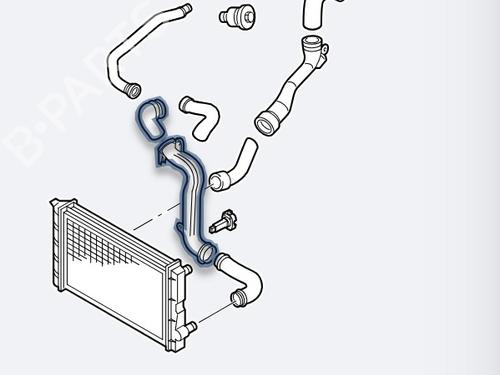 Pipe VW GOLF V (1K1) | BP29937627M125
