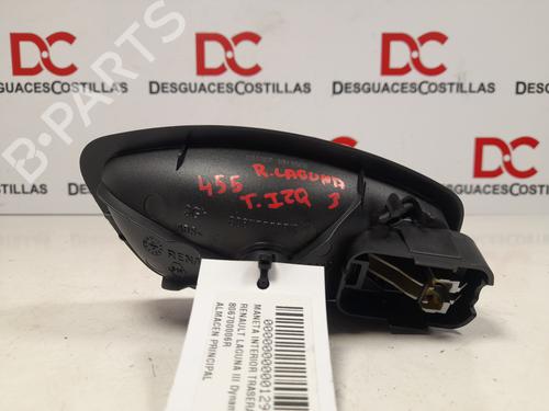 Rear left interior door handle RENAULT LAGUNA III (BT0/1) 2.0 dCi (BT01, BT08, BT09, BT0E, BT0K, BT12, BT1C, BT1D,... | BP27190176I15 