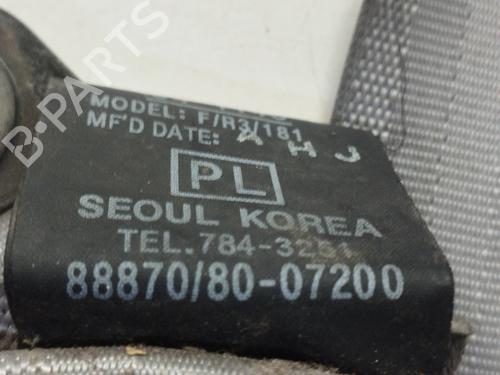 Front right seatbelt KIA PICANTO I (SA) 1.1 | BP36766941I25  - Image 6