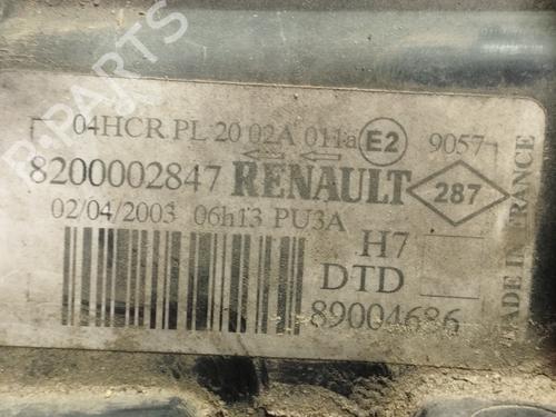 Right headlight RENAULT LAGUNA II (BG0/1_) | BP31850485C29
