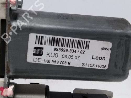 Left rear window motor SEAT LEON (1P1) 1.9 TDI | BP17400376E23 