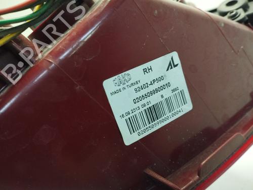 Right taillight HYUNDAI i20 I (PB, PBT)  | BP21531116C35 