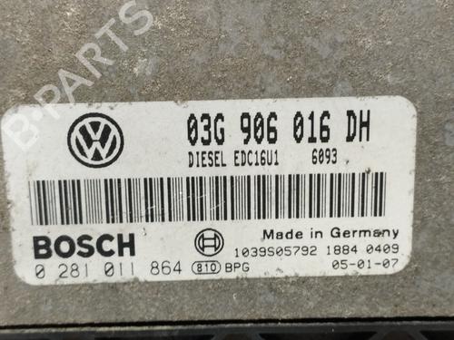 Engine control unit (ECU) SEAT TOLEDO III (5P2)  | BP17421196M57 