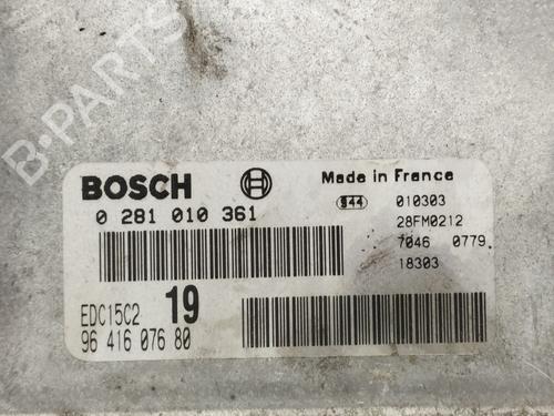 Engine control unit (ECU) PEUGEOT 406 (8B) 2.0 HDI 90 | BP17426590M57 