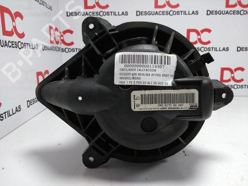 Heater blower motor PEUGEOT 406 (8B) 2.0 HDI 110 | BP17400318M62 