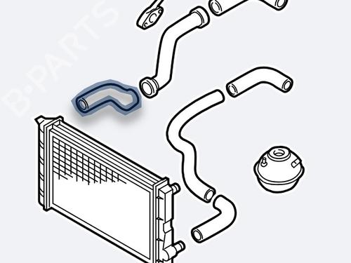 Pipe SEAT ALTEA XL (5P5, 5P8)  | BP29756110M125 