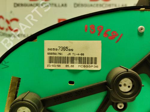 Instrument cluster PEUGEOT 206 SW (2E/K) 1.4 HDi | BP17411729C47 