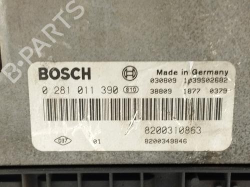 Engine control unit (ECU) RENAULT SCÉNIC II (JM0/1_)  | BP29906137M57