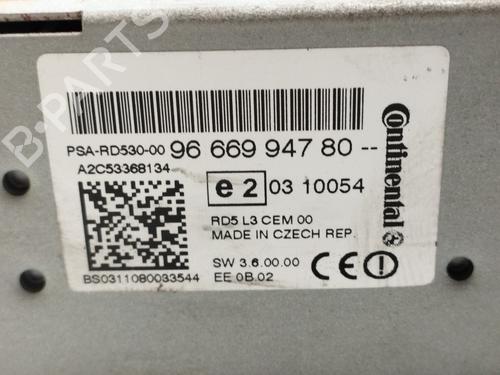 Radio CITROËN C4 II (NC_)  | BP24630094E6 