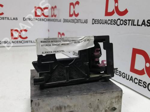 Rear left interior door handle HYUNDAI ACCENT III Saloon (MC) 1.4 GL | BP17398164I15 